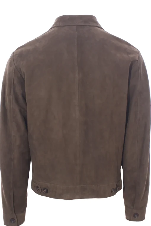 giubbino in suede