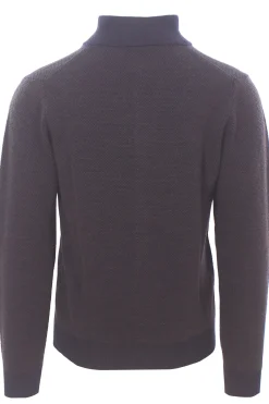 giubbino nido d'ape in lana merino