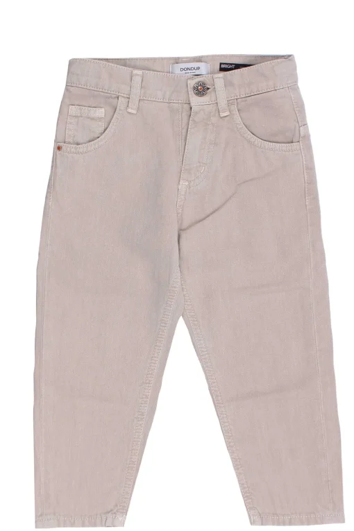 Jeans cinque tasche in denim colour bright
