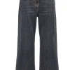 Jeans cinque tasche vita alta