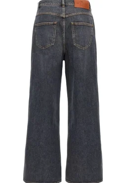Jeans cinque tasche vita alta