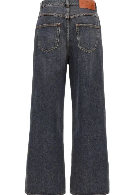 Jeans cinque tasche vita alta