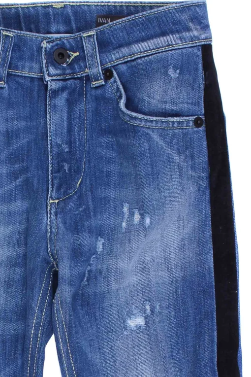 Jeans Ivan flock con rotture