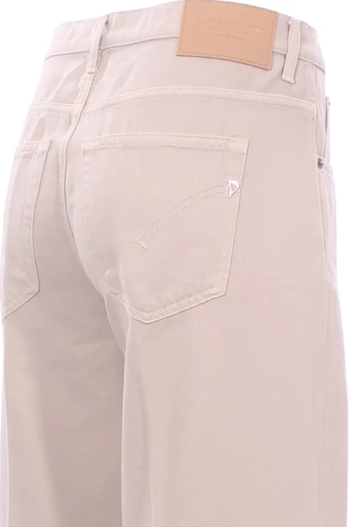 Jeans jacklyn in denim di cotone