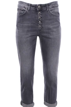 Jeans koons gioiello in denim di cotone