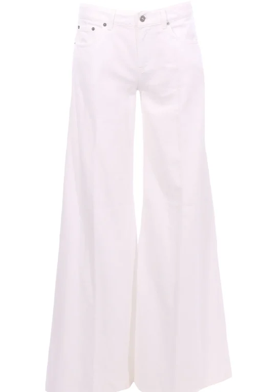 Jeans marlen in denim di cotone