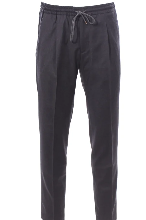 jogger in flanella light stretch