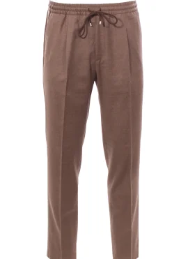 jogger in flanella light stretch