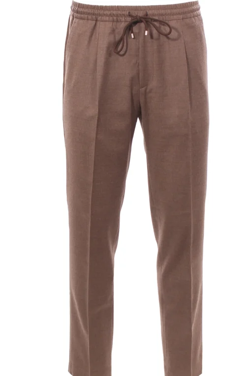jogger in flanella light stretch