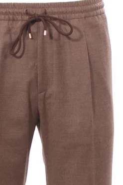 jogger in flanella light stretch