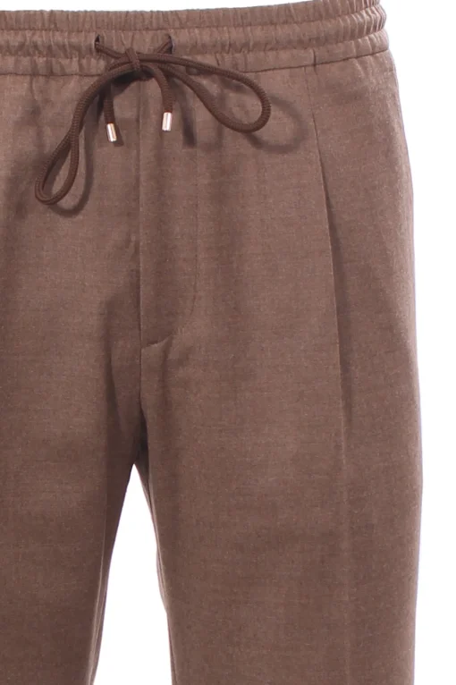 jogger in flanella light stretch