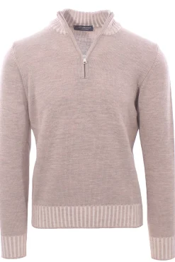 lupo zip bordi vanisè in lana merino