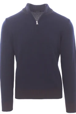 lupo zip bordi vanisè in lana merino