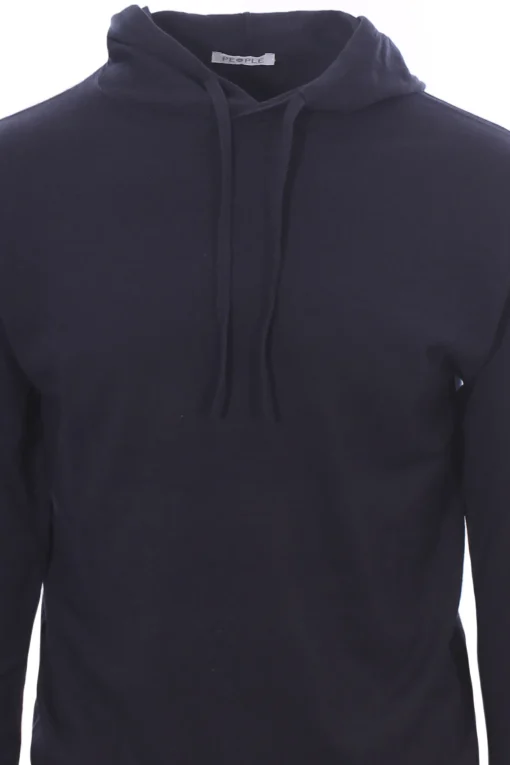 maglia cappuccio hido in cotone e cashmere