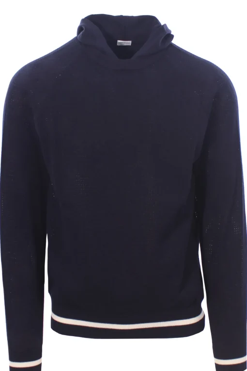 maglia cappuccio in cotone
