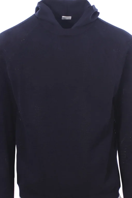 maglia cappuccio in cotone