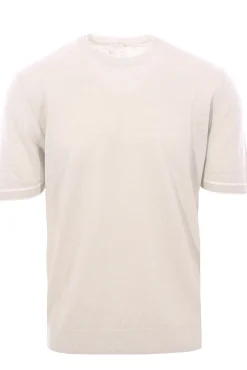 maglia effetto doppio capo in lino