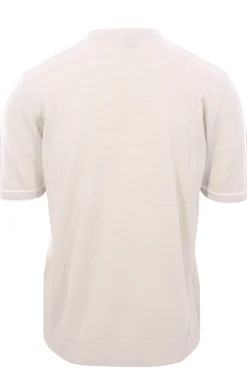 maglia effetto doppio capo in lino