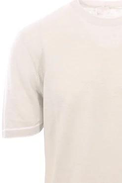 maglia effetto doppio capo in lino