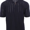Maglia polo con zip