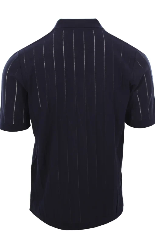Maglia polo con zip