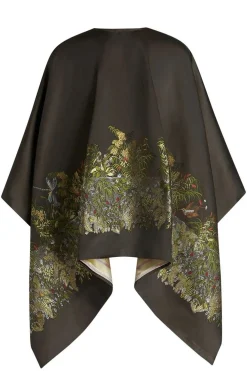 mantella con ricamo