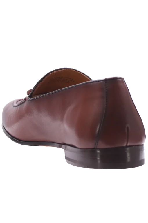 mocassino con frangia e nappine