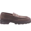 mocassino in camoscio brushed