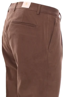 pantalone in cotone fustagnato