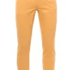 pantalone 5 tasche in cotone stretch