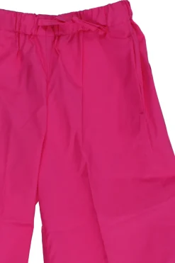 Pantalone a palazzo in cotone stretch