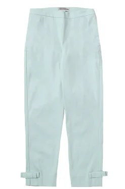 Pantalone capri con fiocchetto