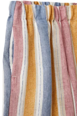 Pantalone capri rigato