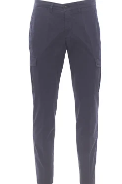 pantalone cargo in cotone stretch