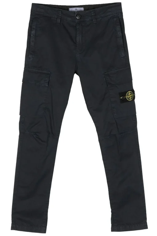 Pantalone cargo in cotone stretch