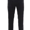 Pantalone check in lana pettinata