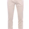 pantalone chino in tricotina di cotone