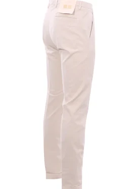 pantalone chino in tricotina di cotone