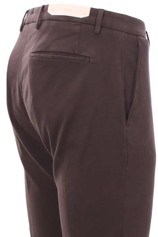 pantalone chino in tricotina di cotone