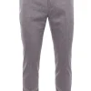 pantalone dieci f.f. in flanella stretch super 120's