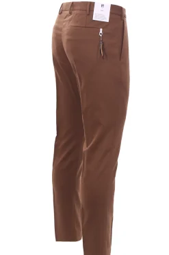 pantalone dieci f.f. in flanella stretch super 120's