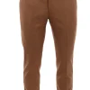 pantalone dieci f.f. in saglia bi-stretch