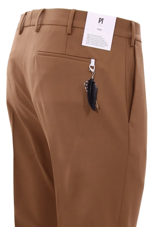 pantalone dieci f.f. in saglia bi-stretch