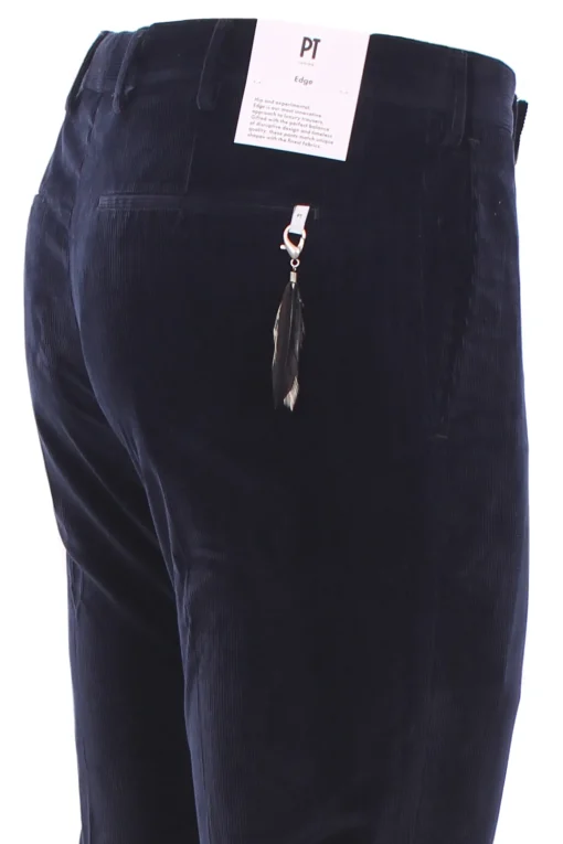 pantalone dieci f.f. in velluto 1000 righe super soft