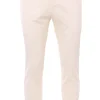 pantalone dieci in tela di lana stretch