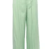Pantalone gamba larga in viscosa