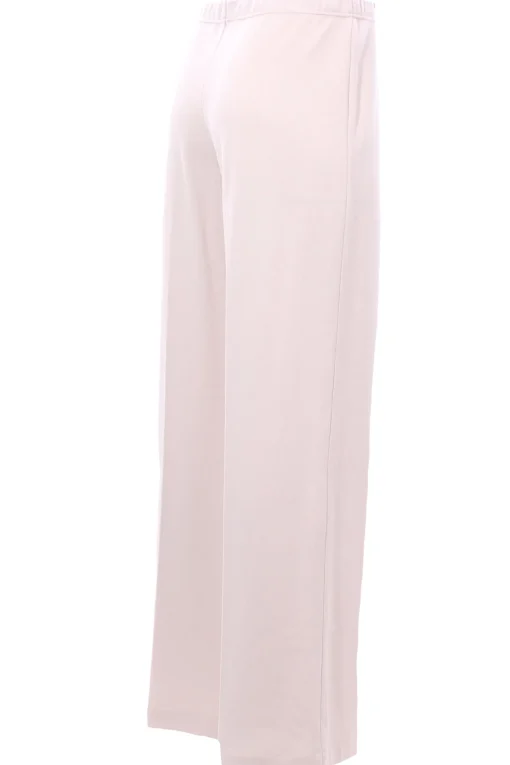 Pantalone gamba larga in lana