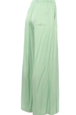 Pantalone gamba larga in viscosa