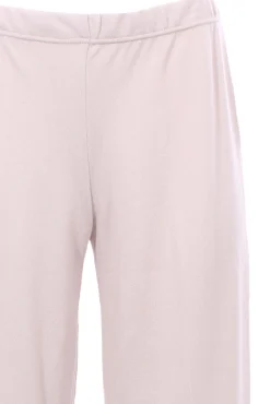 Pantalone gamba larga in lana