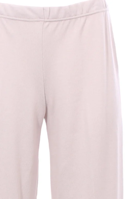 Pantalone gamba larga in lana